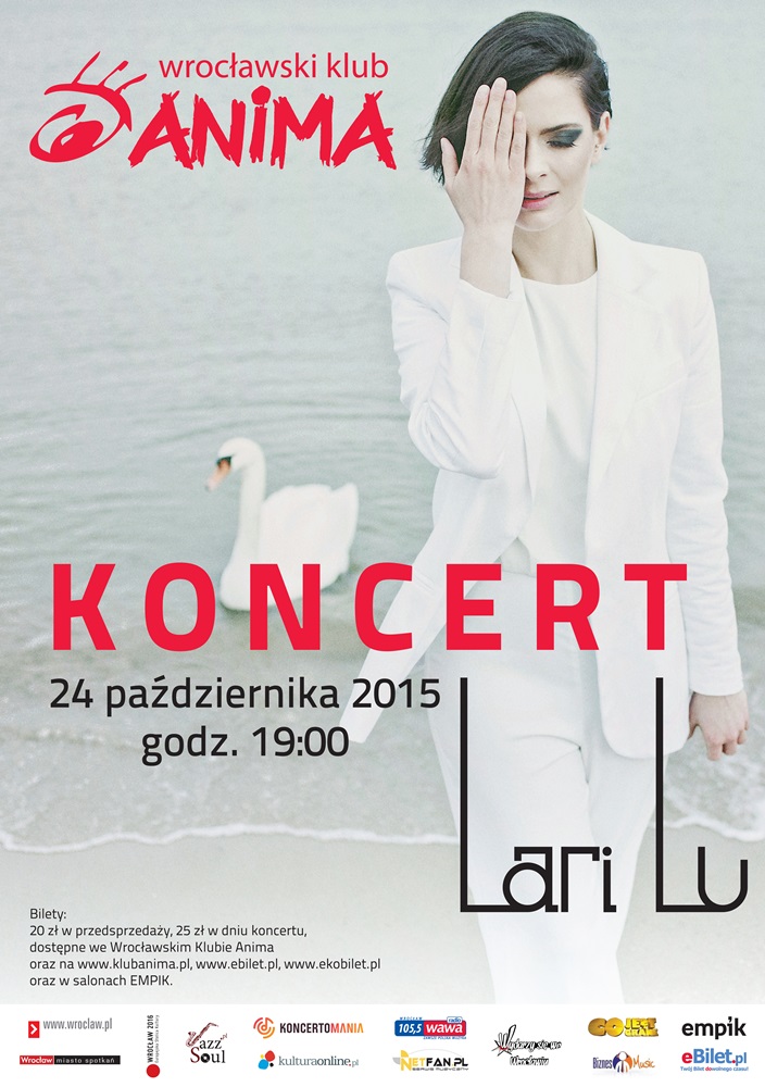Koncert LARI LU 24.10.2015
