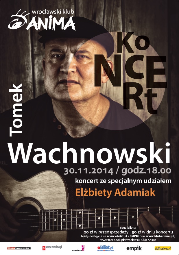 Andrzejkowy koncert Tomka Wachnowskiego
