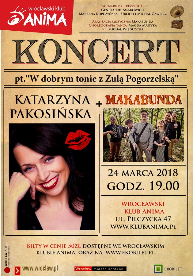 Koncert Katrzyna Pakosińska + Makabunda
