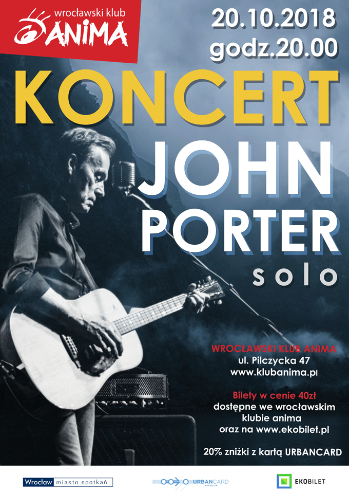Koncert: John Porter SOLO