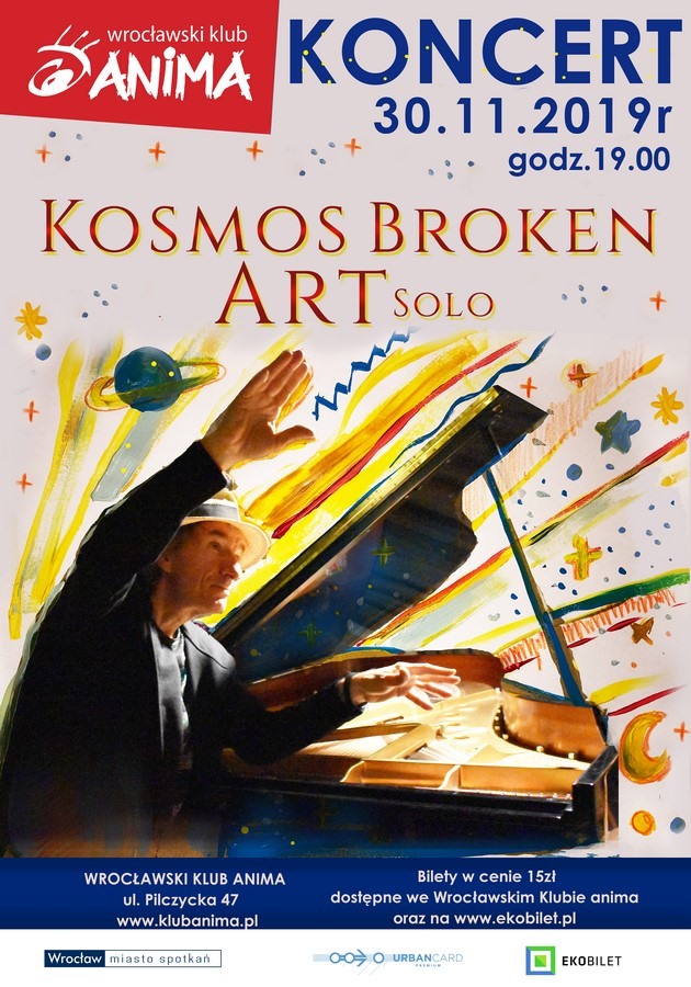 Koncert „Kosmos Broken Art solo” już 30 listopada!