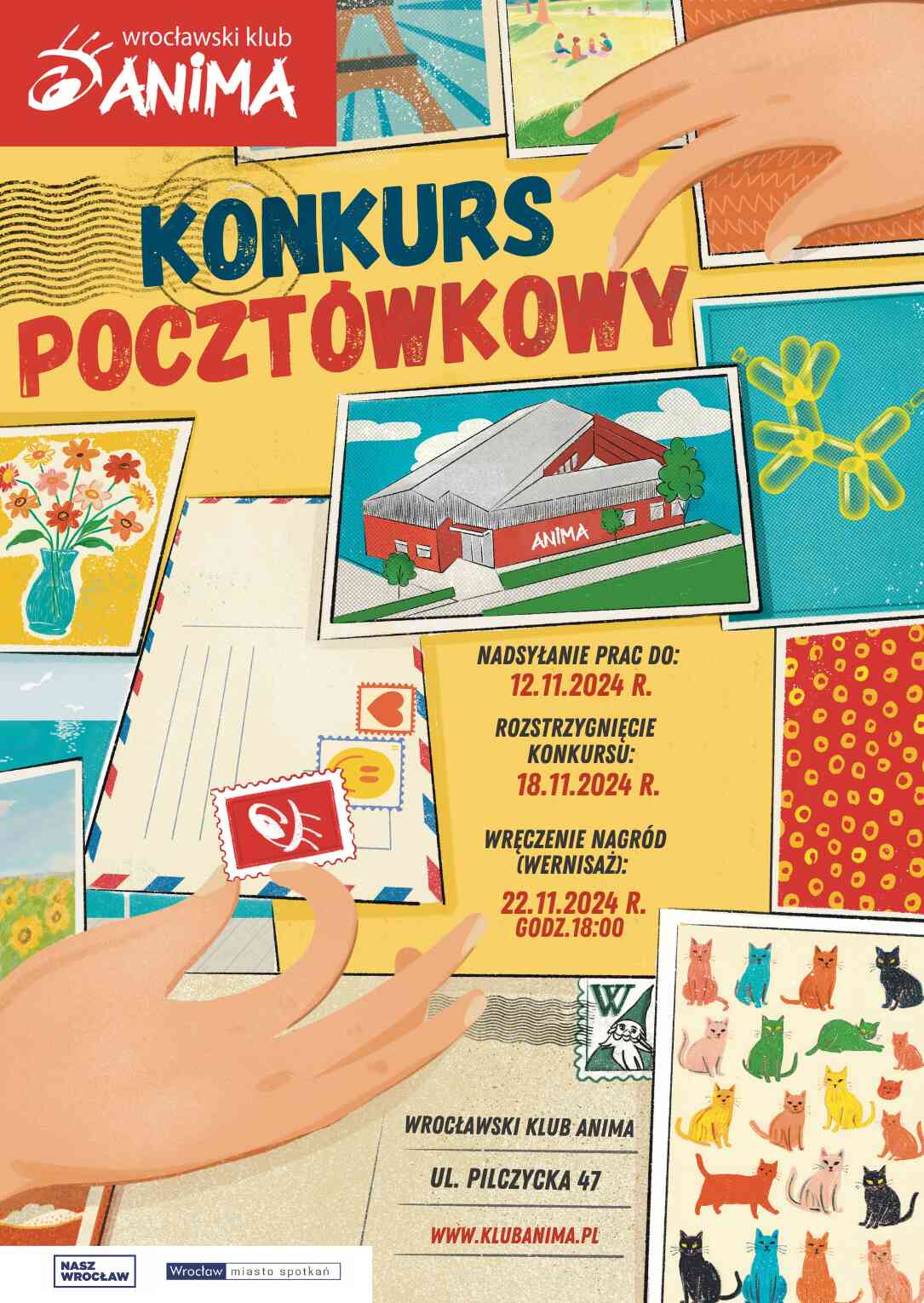 XXXVIII Konkurs Plastyczny na projekt pocztówki „Pocztówka z Wyobraźni”