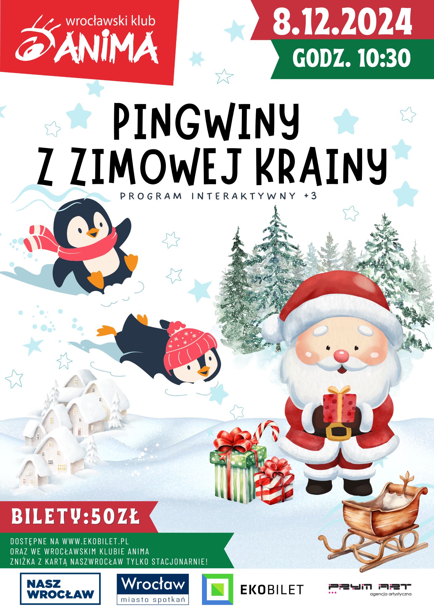 Pingwiny z zimowej krainy – program muzyczny